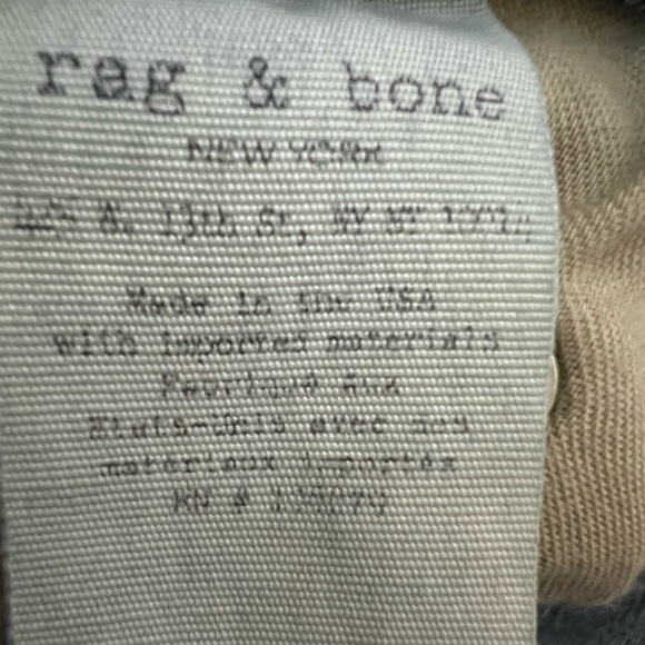 Rag & Bone Mid Rise Slim Leg Capri Blue Denim Jeans - Size 25 - Picture 13 of 13